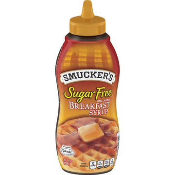 Smuckers Sugar Free Breakfast Syrup 14.5 Ounces (Pack Of 12)