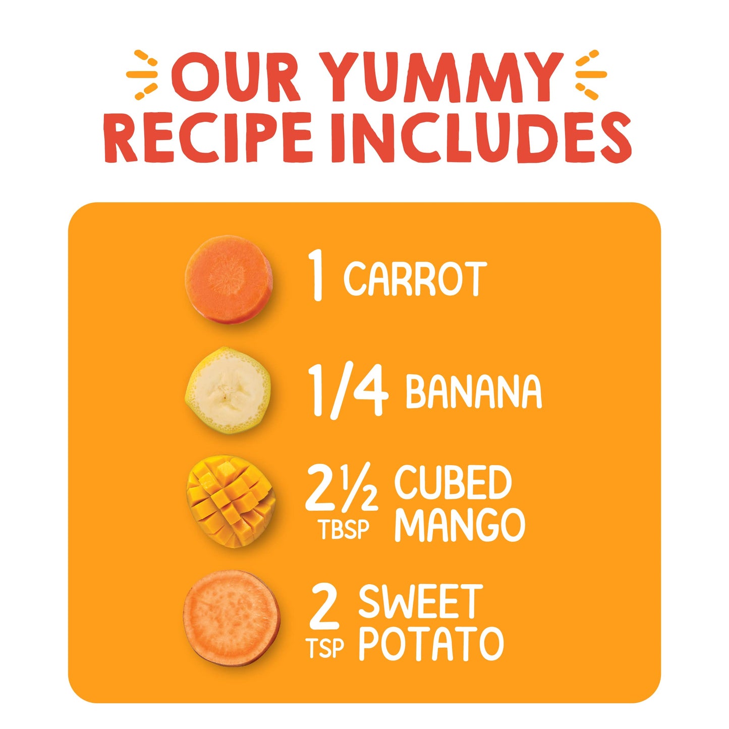 Happy Tot Organics Stage 4 Baby Food Pouches, Gluten Free, Vegan Snack, Love My Veggies, Fruit & Veggie Puree, Carrott, Banana,