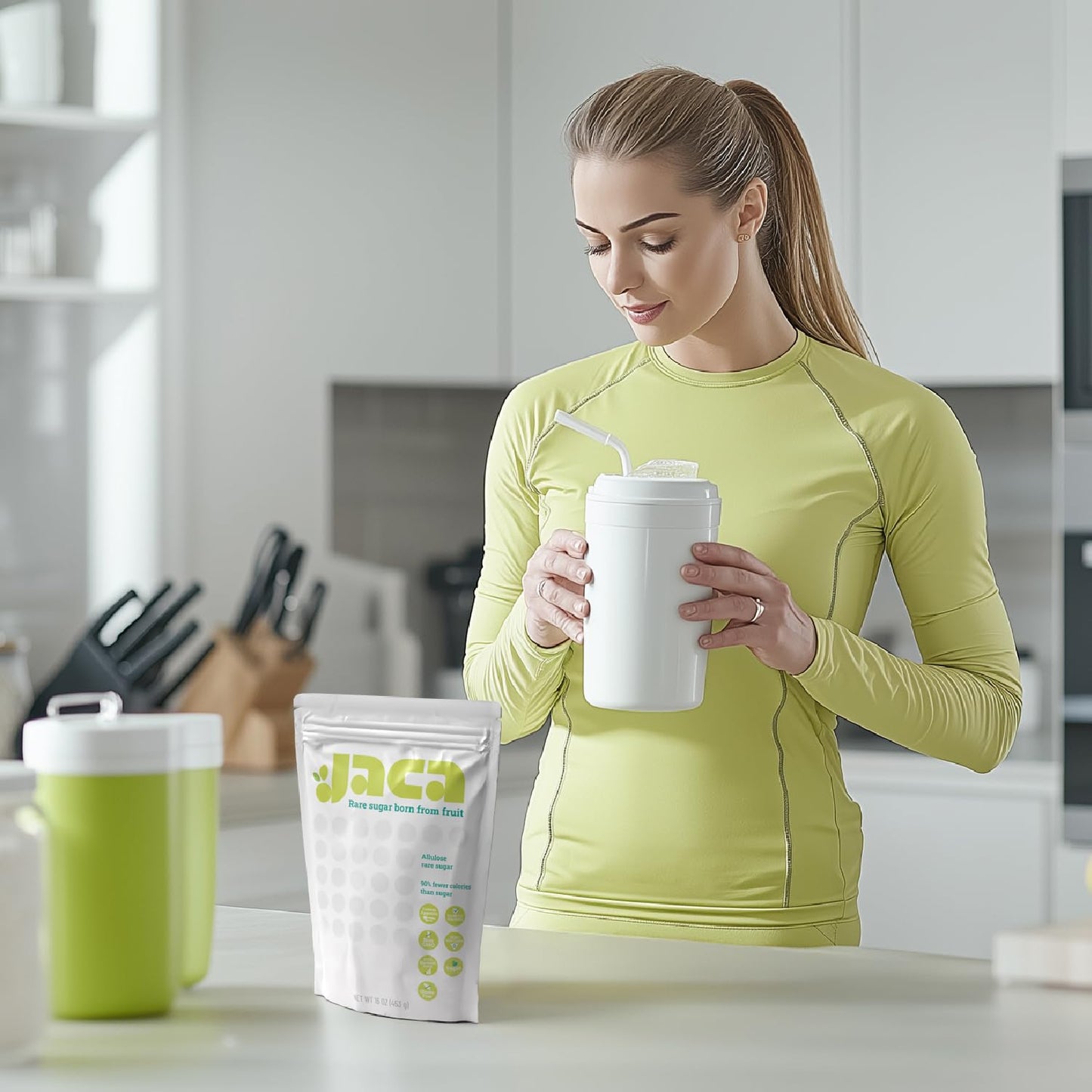 Jaca Rare Sugar Pure Allulose Sweetener | Keto-Friendly, Vegan, Gluten-Free | 16 oz