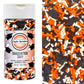 Mystic Sprinkles Graduation Day Sprinkles Mixes (Graduation Day! Black, Orange & White Sprinkle Mix 3.8oz)