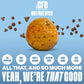 The GFB Gluten Free Chocolate Chip Cookie Dough Bites - Vegan, Nut Free, 4 oz (6 Count)
