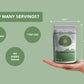 Ancient Roots Green Spirulina Powder - Freeze-Dried, All-Natural, 10.5 Ounces (75 Servings), Resealable Pouch