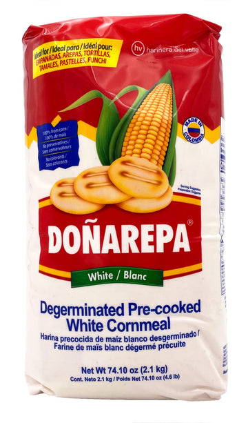 Donarepa Blanca Pre Cooked White Corn Meal  74.10 Oz