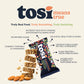 Tosi Variety Pack Protein Bars, Plant Based with Nuts, Gluten-Free Crunchy Snacks, Vegan, Organic, Flax & Chia Seeds, Soy-Free,