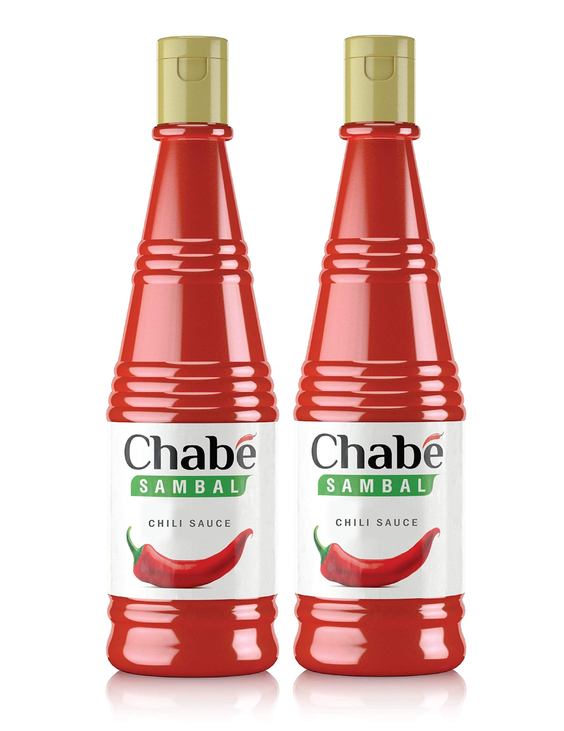 Chab   Sambal Chili Sauce, Chabe Hot Sauce, Vegan Sweet Chili, Spicy Ketchup, Sriracha, From Fresh Garlic, Gluten-free, 10.9 Fl 