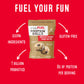 simplyFUEL Whole Food Protein Balls - Gluten Free Energy Snacks, Chocolate Coconut Peanut Butter, 24 Packs (1.6oz each)