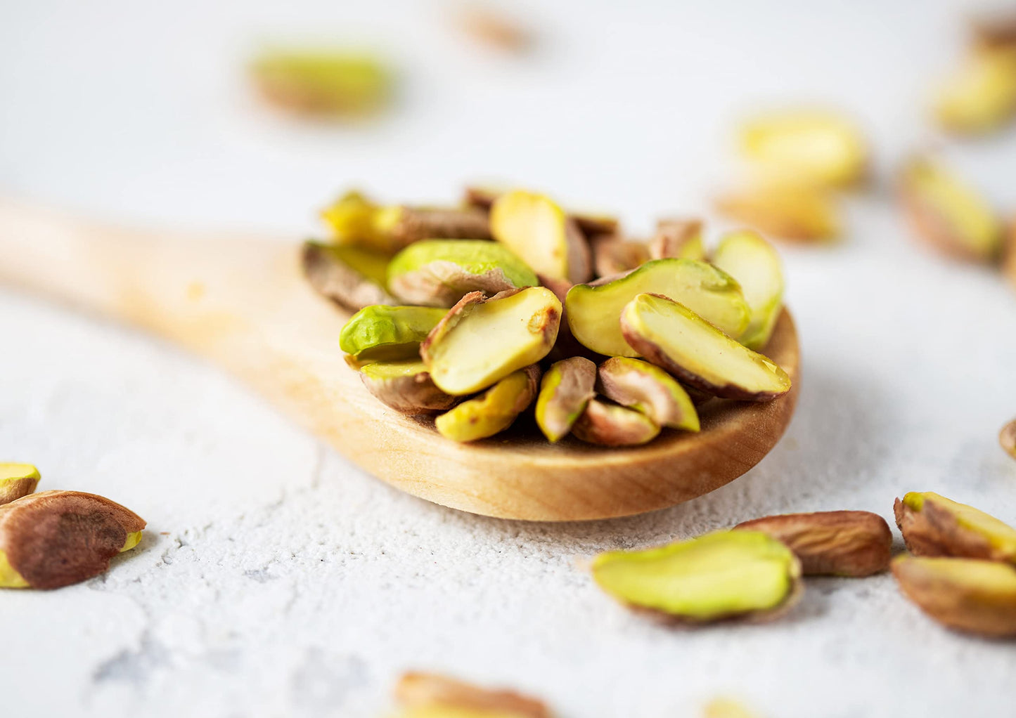 Food to Live California Pistachio Halves, Raw Unsalted Nuts, 8 Ounces, Vegan, Bulk Nutmeats