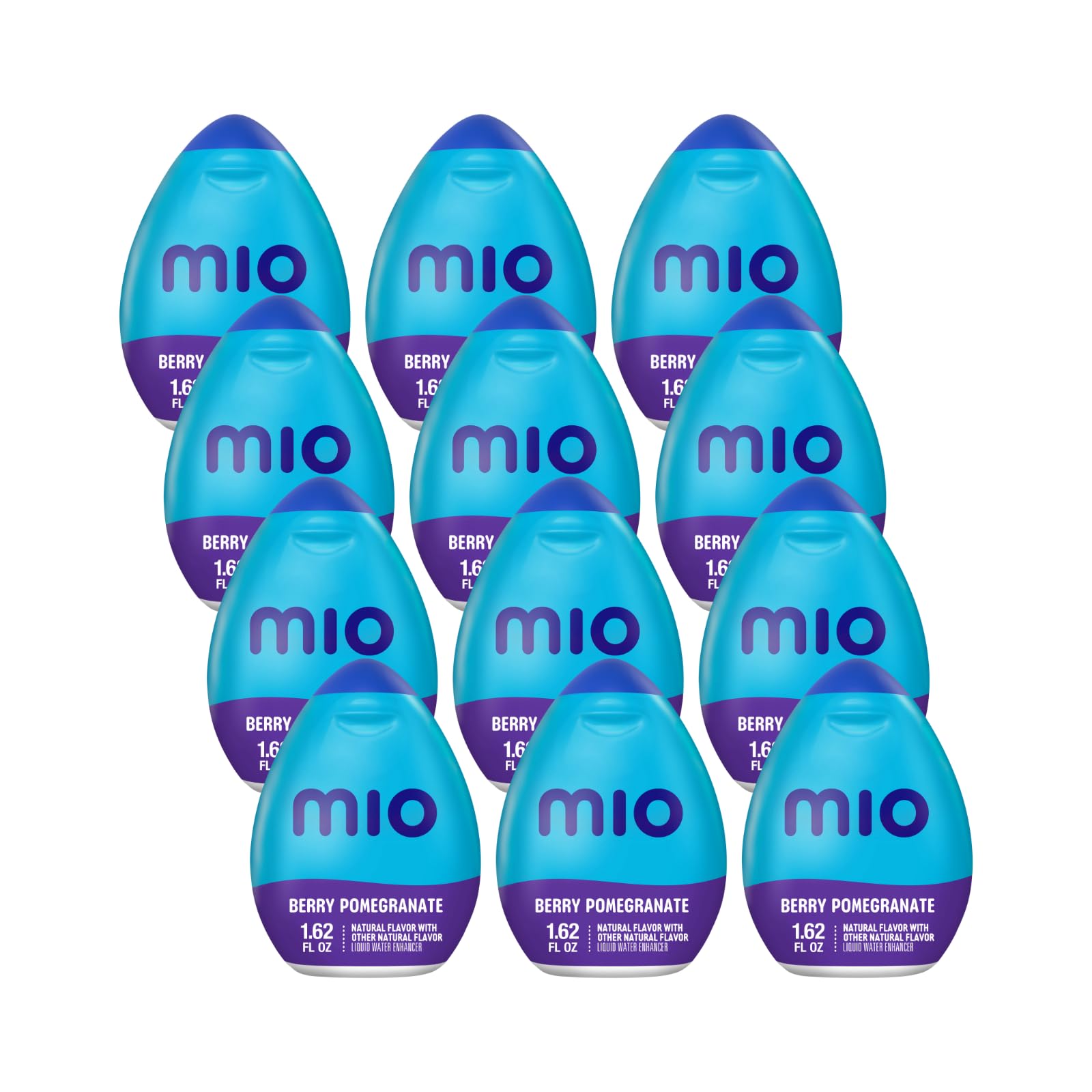 Mio Liquid Water Enhancer, Berry Pomegranate, 1.62 Fl Oz (Pack of 12)