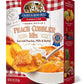 Calhoun Bend Mill Peach Cobbler Mix | Easy To Make Classic Southern Dessert | Versatile Crust Mix For Peach & Other Fruit Fillings | Sweet And Crunchy | Ideal For Baking Enthusiasts - 8 Oz (Pack Of 1)
