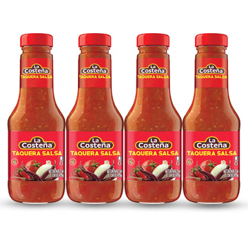 La Costena Glass Salsa Taquera 16 oz