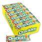 Wonka Chuckles Original, Jelly Sugar-Coated Candies, Fruit Flavored Candy, 2 Ounce Bars (Pack Of 24)