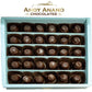 Andy Anand Vegan Belgian Dark Chocolate Cherry Cordials | Elegant Gift Box | Indulgent, Decadent, Amazingly Delicious | Whole Cherry, Exploding With Flavor (48 Pcs)