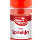 Bakers Choice Red Sprinkles For Baking - Jimmies Sprinkles For Ice Cream Toppings - Dairy Free, Kosher 2.8 Oz.