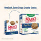 Mary s Gone Crackers Organic Super Seed Crackers, Classic - Gluten-Free, NON-GMO, Vegan & Whole Grain, 5.5 Ounce (Pack of 6)