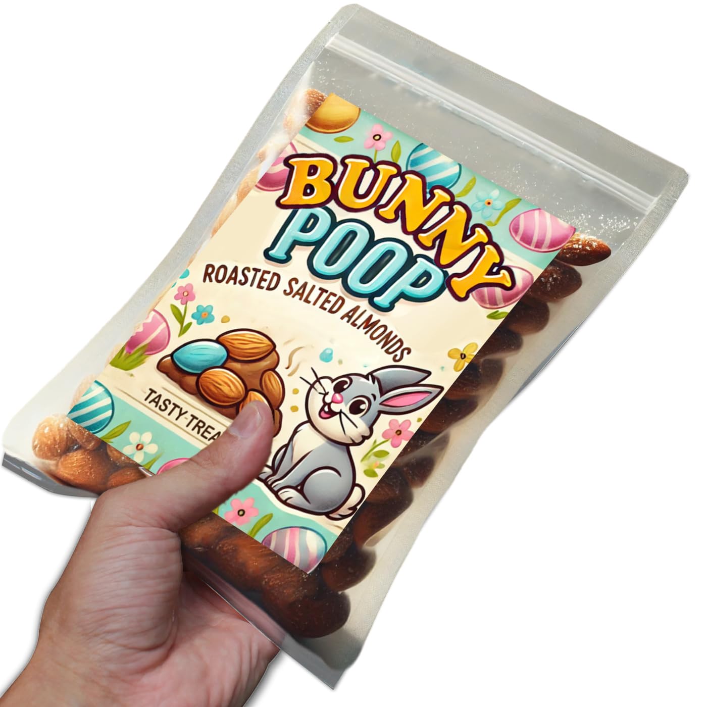 Bunny Poop Almonds - Whimsically Delicious Roasted Almonds For Easter Laughs | Perfect For Baskets, Gifting, And Healthy Snackin