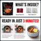 OFood Original Tteokbokki, Gluten-Free Korean Rice Cakes, Authentic Spicy Korean Street Food Snack, Perfect with Cheese and Ram