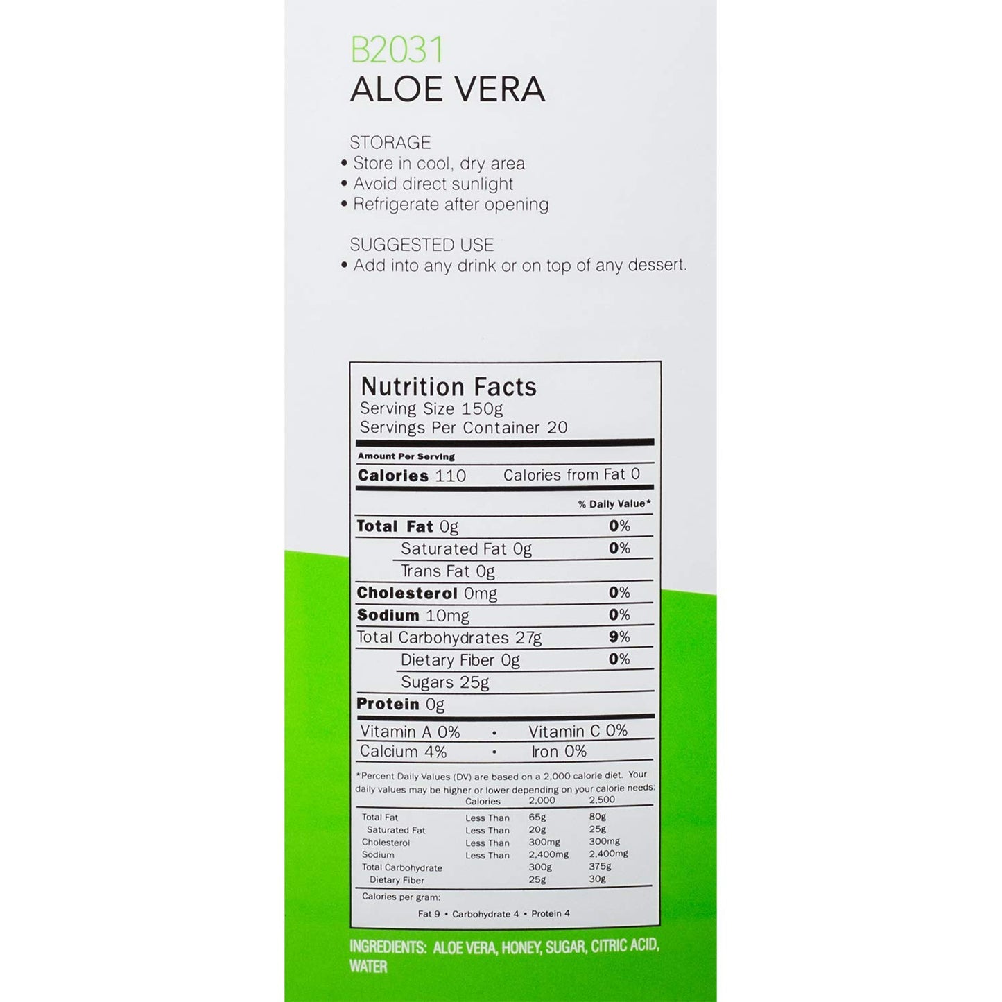 Tea Zone 6.6 Lb Aloe Vera Jelly