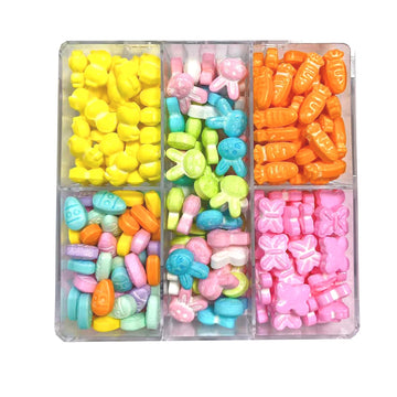 Sentovac Easter Sprinkles Bunny Carrot Eggs Butterfly Mix Edible Spring Sprinkle For Cake Decorating Candy Cupcake Cake Topper C