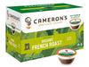 Cameron s Coffee Single Serve Pods, Organic French Roast, 12 Count (Pack of 6)
