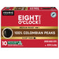 Eight OClock Coffee Colombian Peaks Keurig Single-Serve K-Cup Pods  Medium Roast Coffee  60 Count