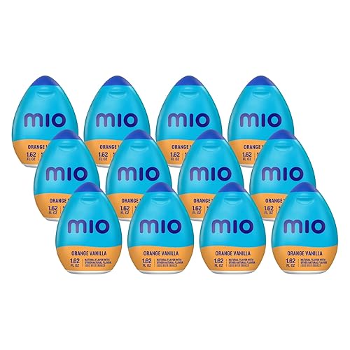 Mio Vitamins Liquid Water Enhancer, Orange Vanilla, 1.62 Fl Oz. (Pack Of 12)