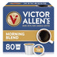 Victor Allens Coffee Morning Blend Light Roast Single Serve Pods 80 Count for Keurig K-Cup Brewers Brown FG014611