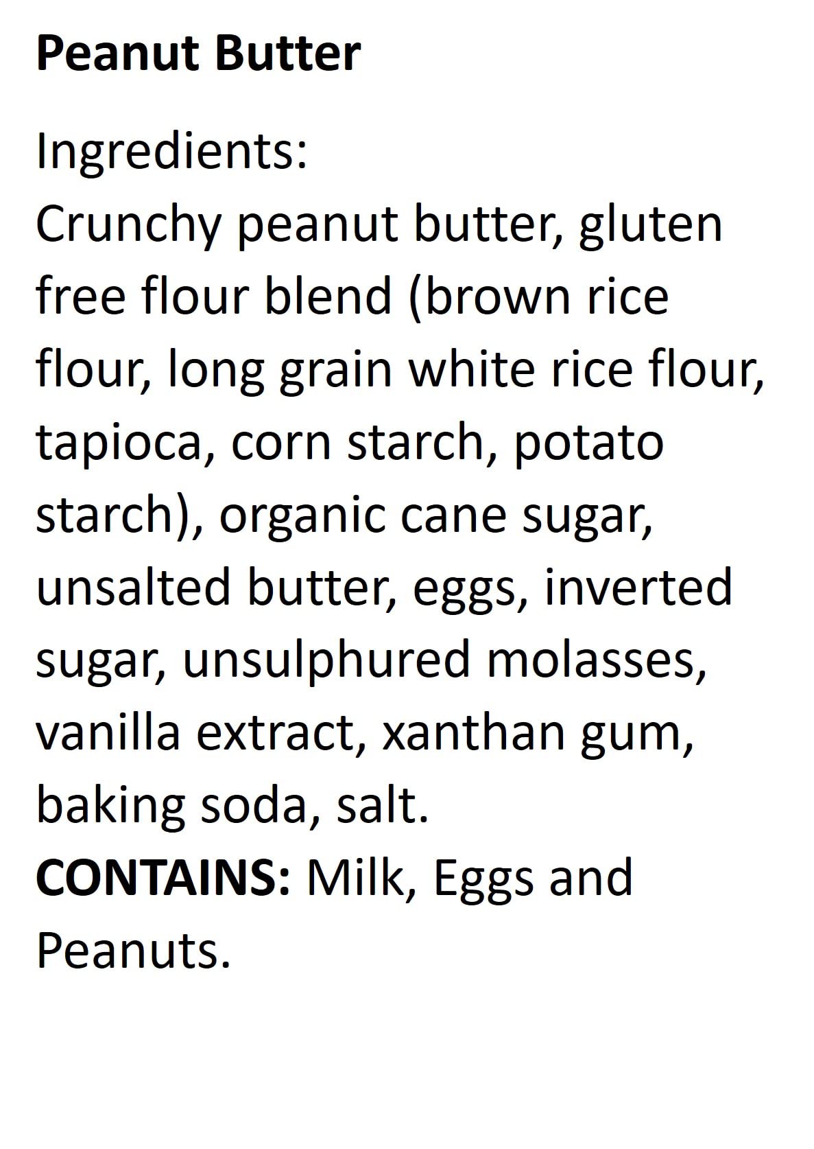 Wow Baking Company Gluten-Free Cookies, Peanut Butter, 8 Ounce (Pack Of 6)