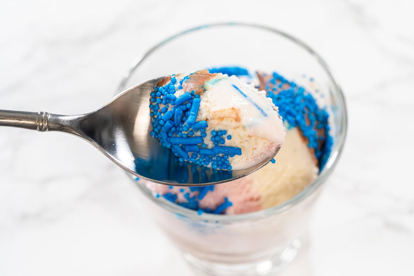 Bakerpan Blue Jimmies Sprinkles - 6 Ounces Blue Sprinkles For Cake Decorating - Edible Sprinkles For Cupcakes, Ice Cream, Cake D