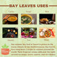 SPICY ORGANIC Bay Leaf - USDA Organic, Non-GMO, Gluten-Free - 8 Oz Resealable Pack