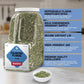 Dependable Food Cilantro Flakes - 1.5 Lb. Resealable Bulk Jug, Natural 100% Dried Cilantro Seasoning, Additive-Free, Non-Gmo, Sa