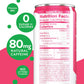 Aspire Healthy Energy Drink, Strawberry Watermelon, 80mg Natural Caffeine, Zero Sugar, 12 Pack