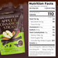 Belgian Chocolate Covered Fruit Sticks - Gourmet Covered Dried Fruit, 3.5 Oz Resealable Pouch, Non-Gmo, Perfect Treat For Chocolate Lovers (Dark Chocolate, Apple)