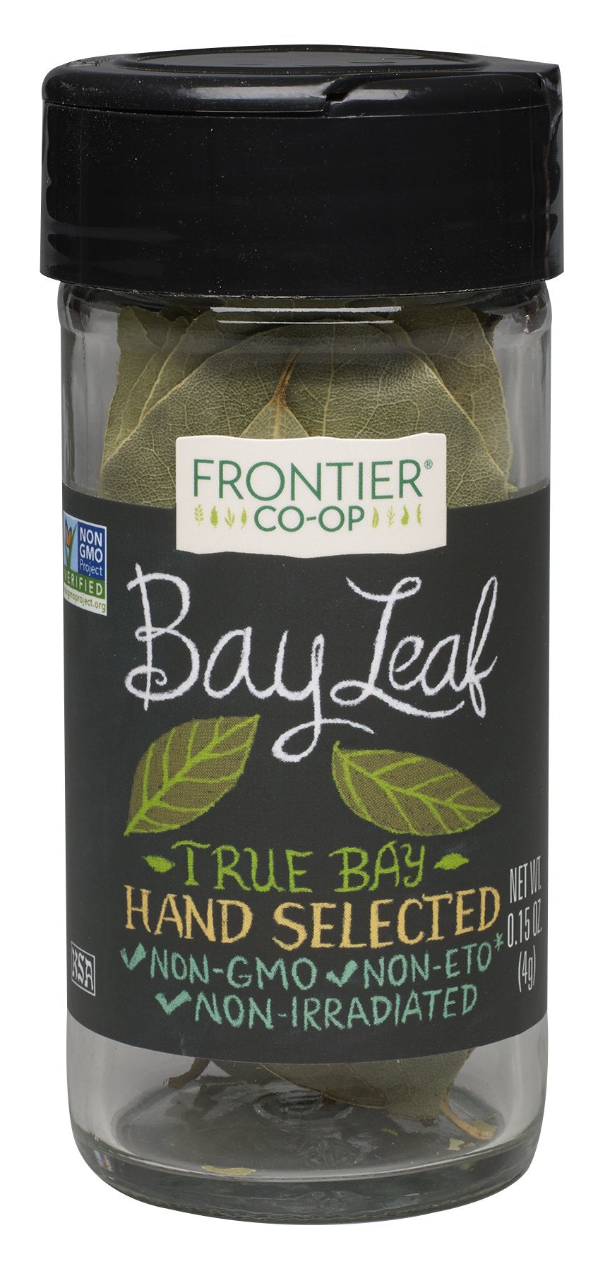 Frontier Bay Leaf Whole 0.16 Ounce Bottles (Pack Of 3)