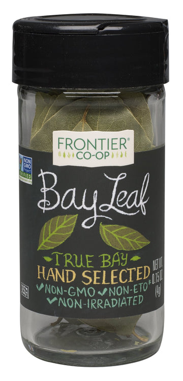 Frontier Bay Leaf Whole 0.16 Ounce Bottles (Pack Of 3)