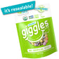 YumEarth Organic Sour Giggles Chewy Candy - Allergy Friendly, No Artifical Dyes, Non GMO, Gluten Free, Sour Fruit Flavored, Vega