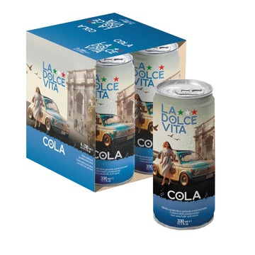 La Dolce Vita Italian Soda (Pack Of 4, Cola)