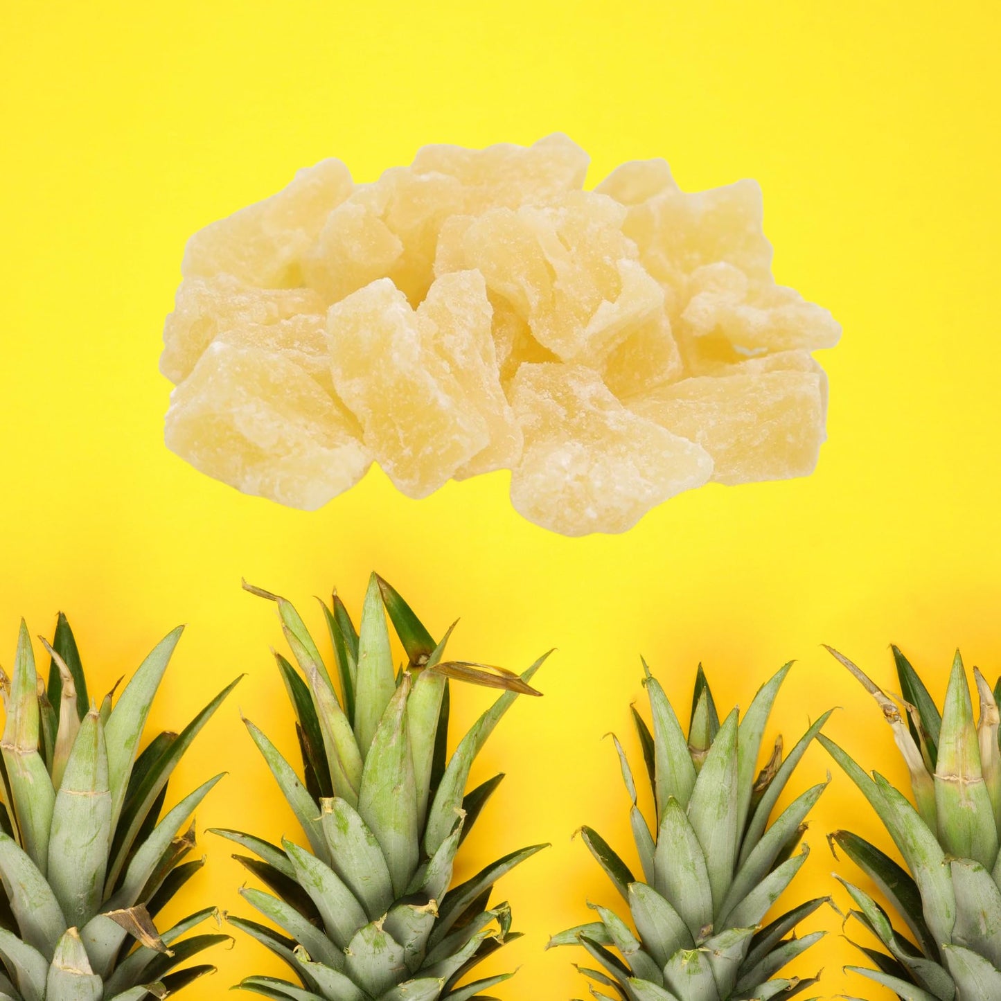 We Got Nuts Dried Pineapple Chunks | Freshly Packed Pineapple In A Perfectly Sealed Bag | Healthy Snack Full Of Vitamins, Minera