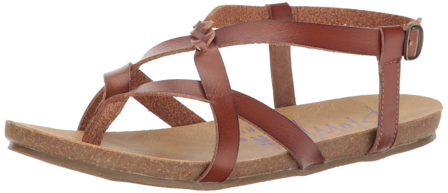 Blowfish Tropical Style WomenS Granola-B Sandal  Scotch Dyecut  6.5 M Us