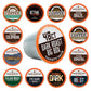 Fresh Roasted Coffee, Dark Roast Big Box Variety Pack, K-Cup Compatible, 48 Count
