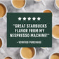 Starbucks Original Line Espresso Pods, Medium Roast, 50-count, Model 77S1576