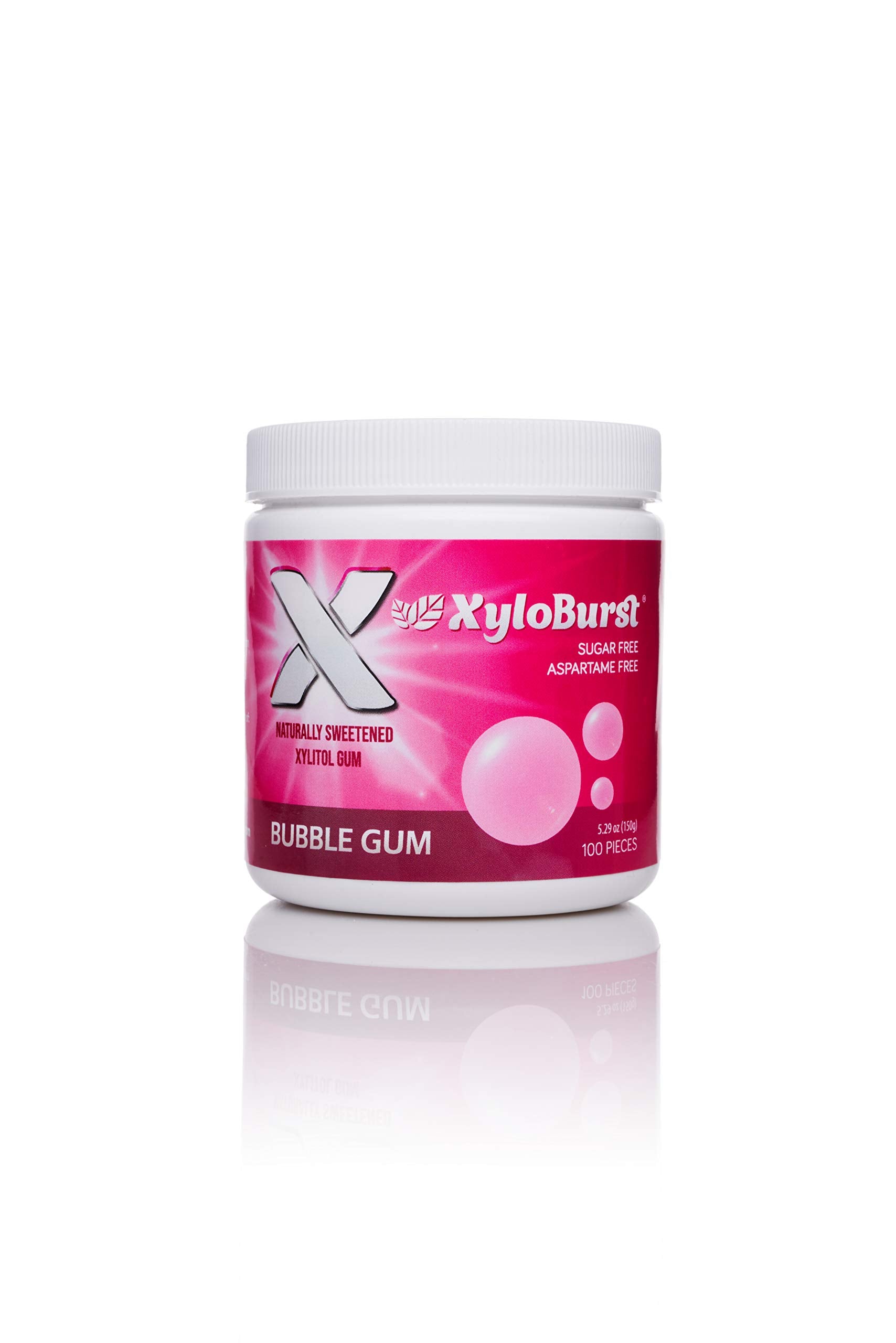 Xyloburst Gum | Xylitol Chewing Gum | Sugar Free, Gluten Free, Keto Friendly | Aspartame Free Gum For Oral Health | Bubble Gum |