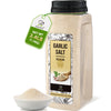 Soeos Garlic Salt 38.8 Ounce(1.1 kg)  Bulk Garlic Salt Seasoning  Non GMO  Gluten Free  Ideal for Adding Flavor to Soups  Breads  Vegetables  Meats and More