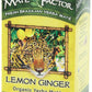 The Mate Factor Yerba Mate Energizing Herb Tea, Lemon Ginger, 20 Tea Bags (Pack Of 3)
