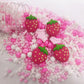 Sentovac Strawberry Sprinkles Pink Crown Pearl Mix Size Candy Sprinkles Edible Sugar Princess Cake Decorating Fancy Sprinkles Ic