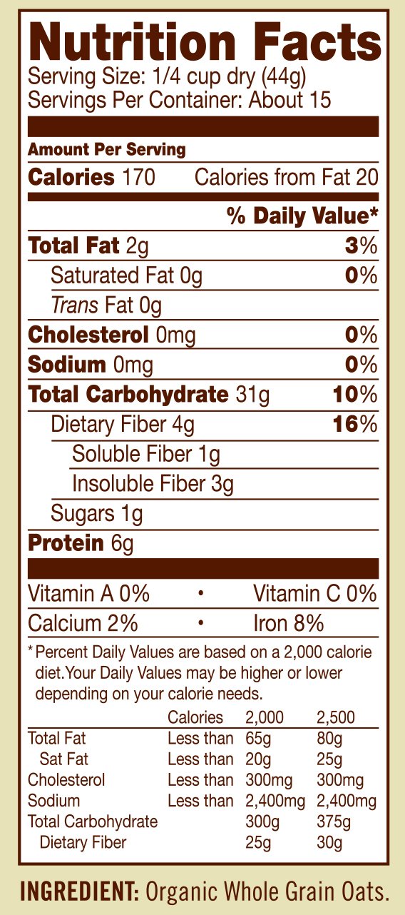 Bob'S Red Mill Gluten Free Organic Steel Cut Oats, 24 Ounce