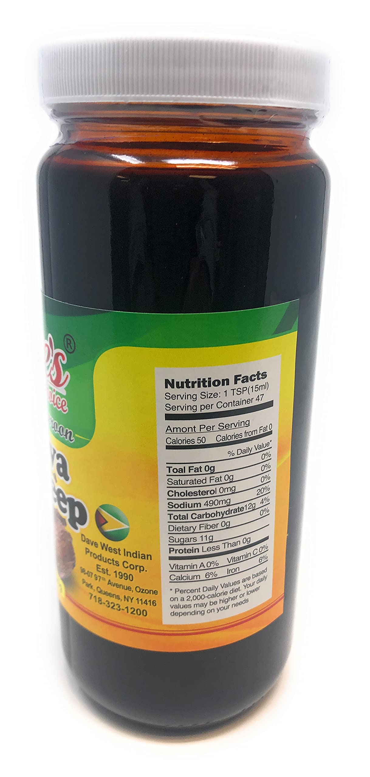 Dave's Cassava Cassareep Sauce 12oz/340g