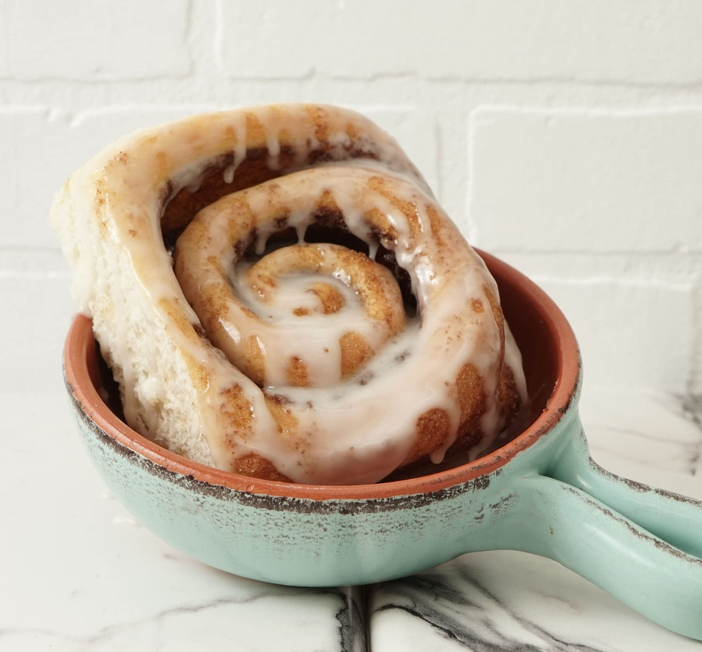 Gourmet Old-Fashioned Traditional Glaze Jumbo Cinnamon Rolls-Pack Of 6