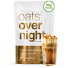 Oats Overnight Caramel Cold Brew Breakfast Shake - Vegan, 20g Protein, 65mg Caffeine - 2.6 oz (Pack of 24)