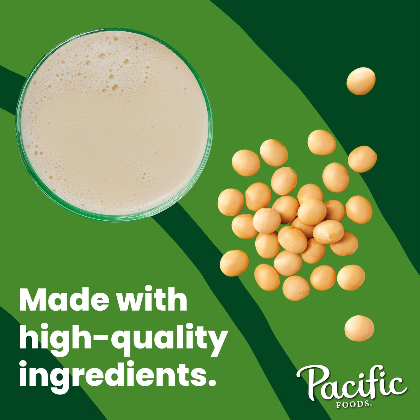 Pacific Foods Original Ultra Soy Milk, Plant Based Milk, 32 oz Carton (Pack of 5)