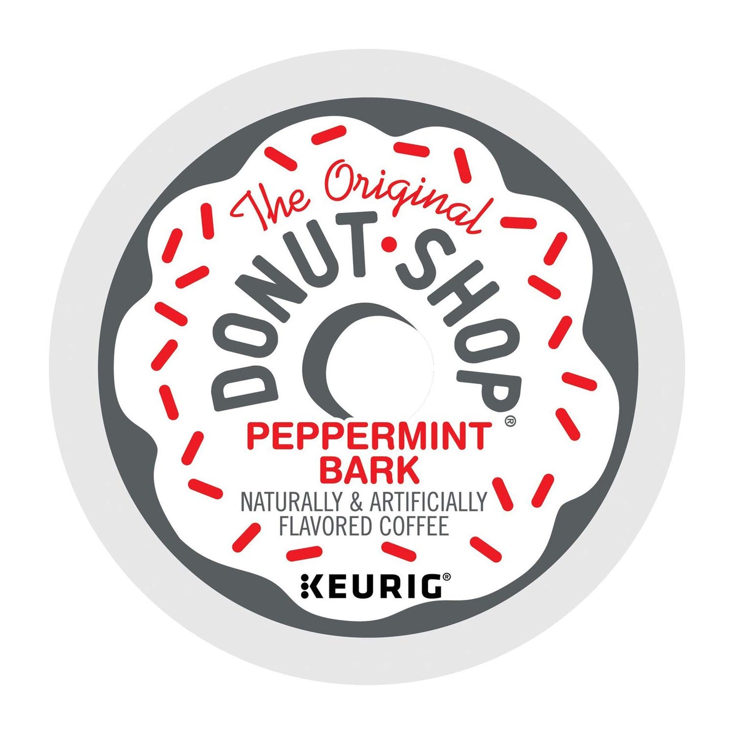 The Original Donut Shop Peppermint Bark K-Cup Pods, 24/box